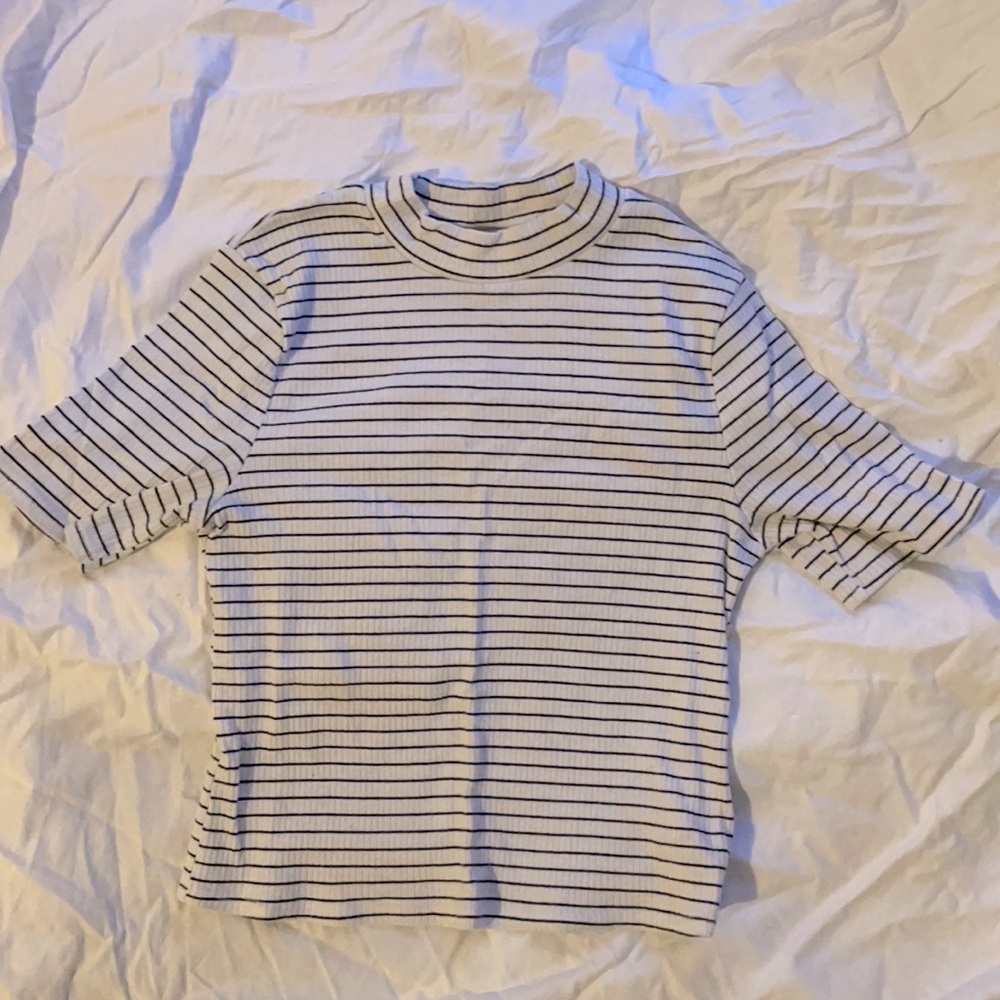 Wild Fable Black and White striped Size:XL